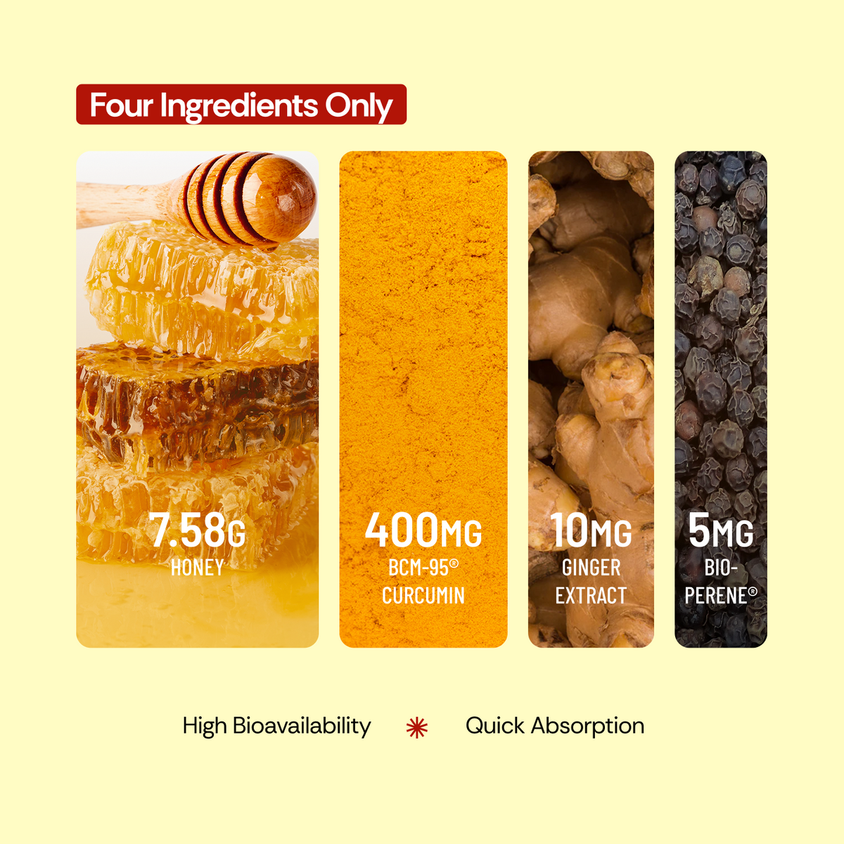 BCM-95® Turmeric Ginger Immunity Sticks
