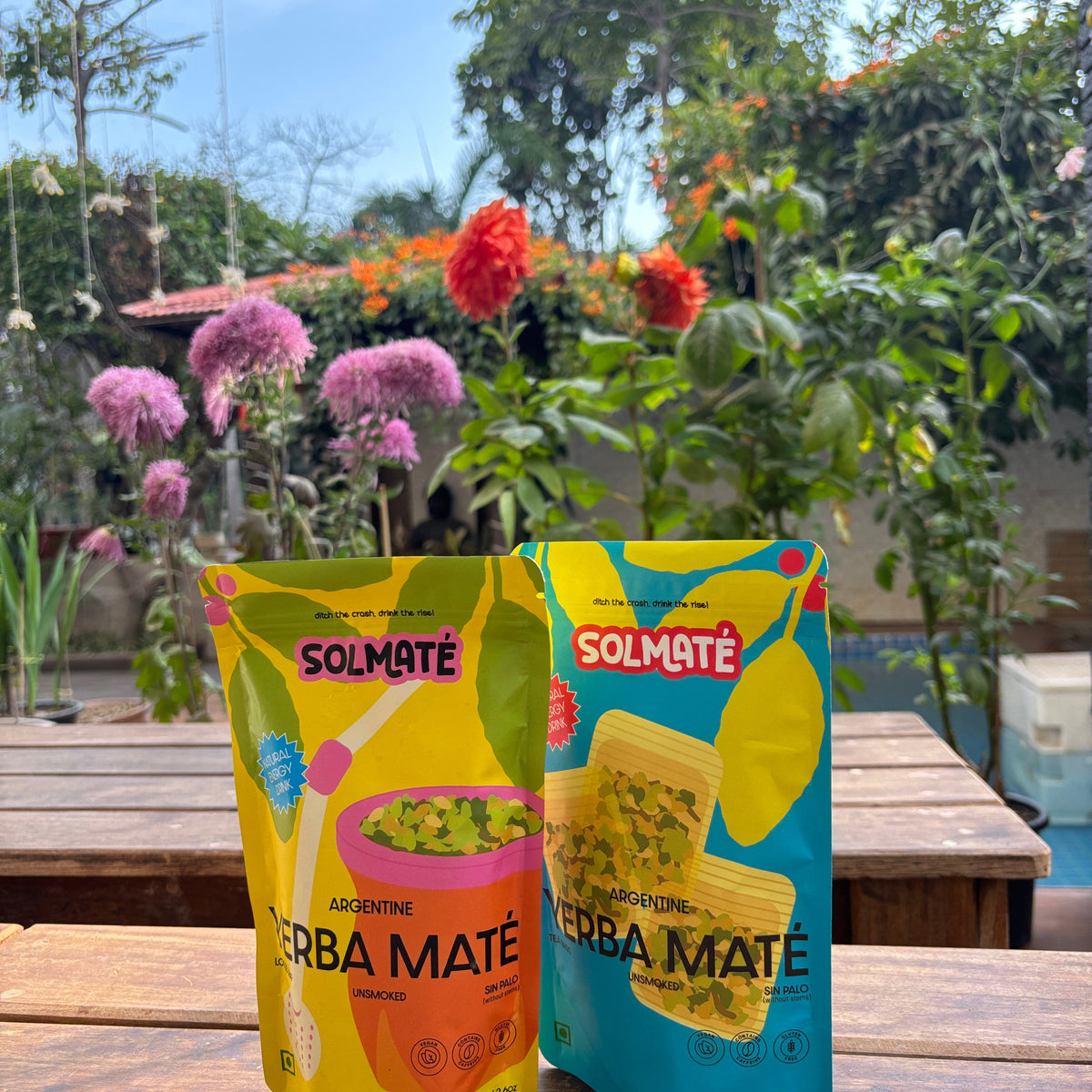Yerba Mate Loose leaf + Bombilla Set + Tea Bags