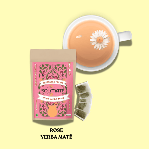 Rose Yerba Maté - Refresh & Focus | 15 Tea Bags
