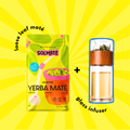 Yerba Mate with Double-Walled Glass Infuser