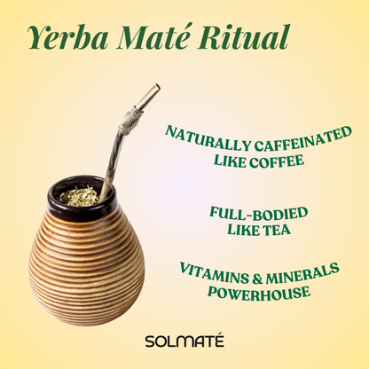 Yerba Mate Loose Leaf + Filter Straw (Bombilla)