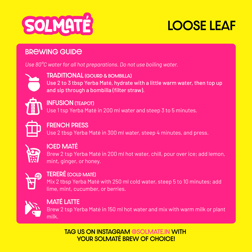 Yerba Mate Loose Leaf + Filter Straw (Bombilla)