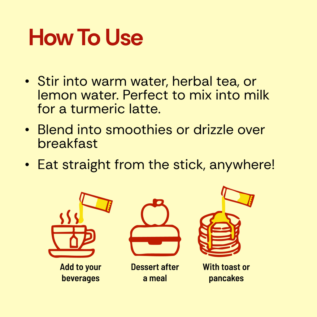 BCM-95® Turmeric Ginger Immunity Sticks